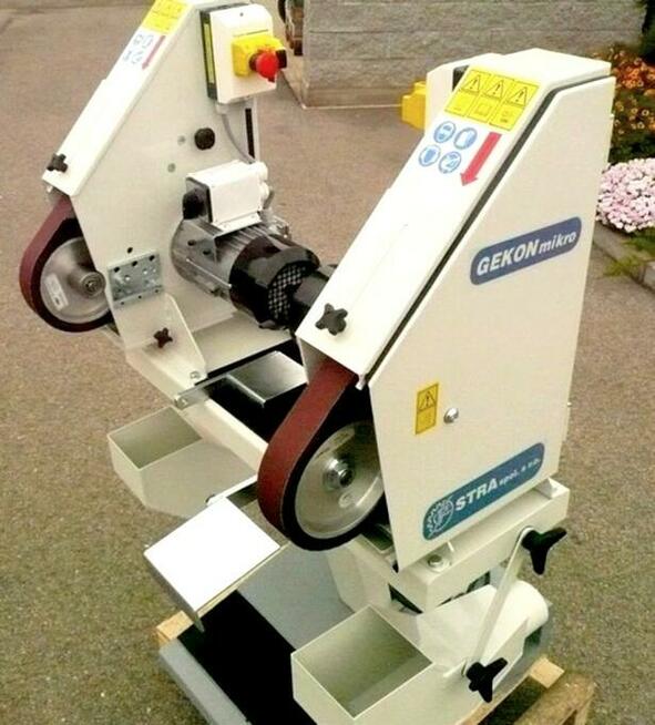 Szlifierka taśmowa do metalu Gekon Mikro