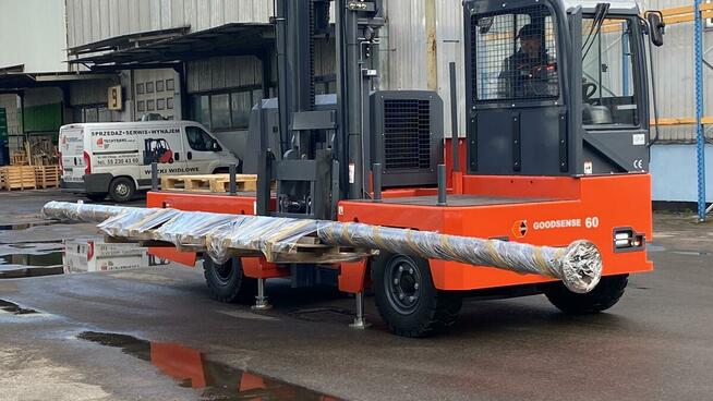 Wózek widłowy 7 ton Nowy - LPG Triplex Kabina z Pozycjonerem