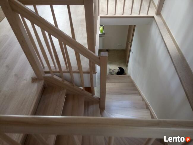 Schody z drewna