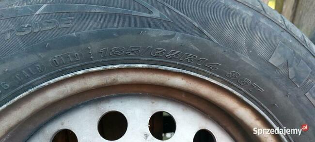 koła letnie stalowe 4x100 185/65r14 et35 , 5.5"