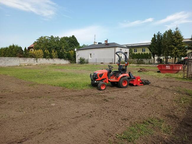 Glebogryzarka separacyjna usługi czyszczenie działek