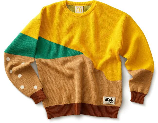 Sweter McDonalds kolekcjonerski DRWAL rozm L