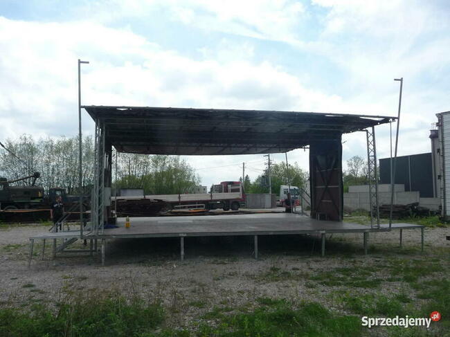 Scena Estrada 6x8m mobilna przyczepa dach sceniczny