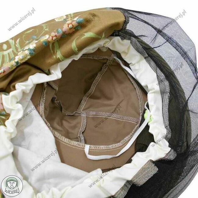 Kapelusz Pszczelarski Ochronny z materiałem z tyłu Bawełna