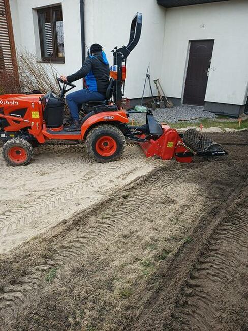 Glebogryzarka separacyjna usługi czyszczenie działek