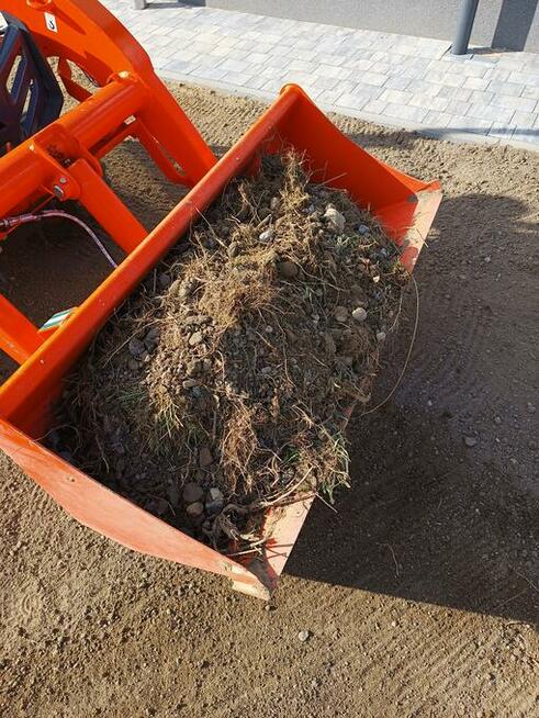 Glebogryzarka separacyjna usługi czyszczenie działek