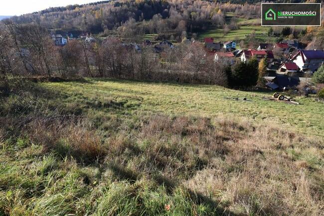 Widokowa, duż działka w Stryszawie.