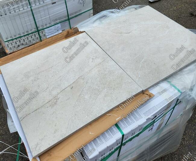 Highway white płyty tarasowe do ogrodu 60x60x20 gres 2cm