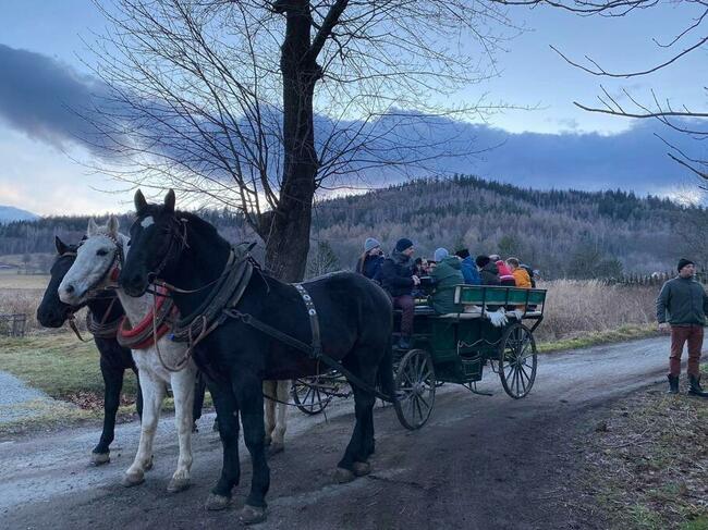 Kuligi Karpacz Sanie Sosnówka Bryczka Powóz