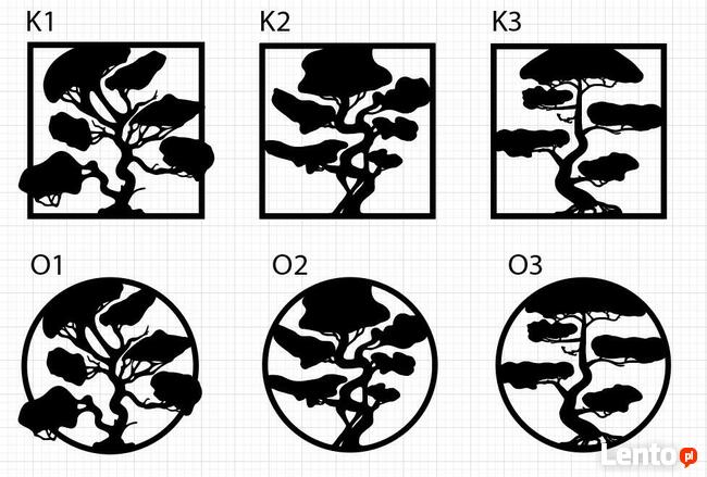 Drzewo Życia Szczęścia Bonsai Mech Chrobotek GrawAtka