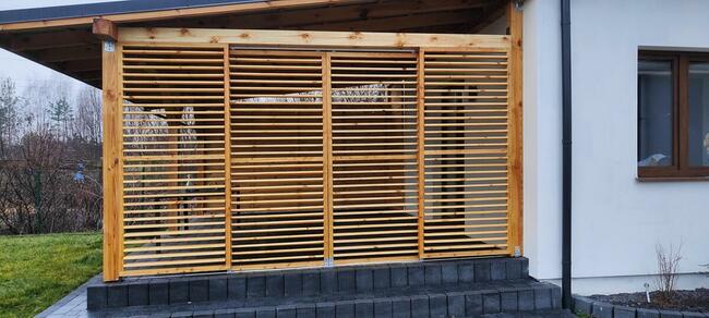 Ruchome Deseczki Regulowane Żaluzje Zewnętrzne