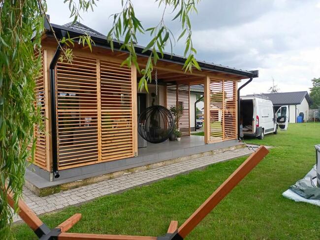 Żaluzje Regulowane Taras Ogród Altana