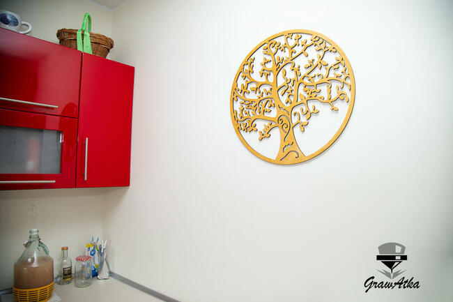 Obraz Drzewo Życia Ażurowy panel dekoracyjny GrawAtka