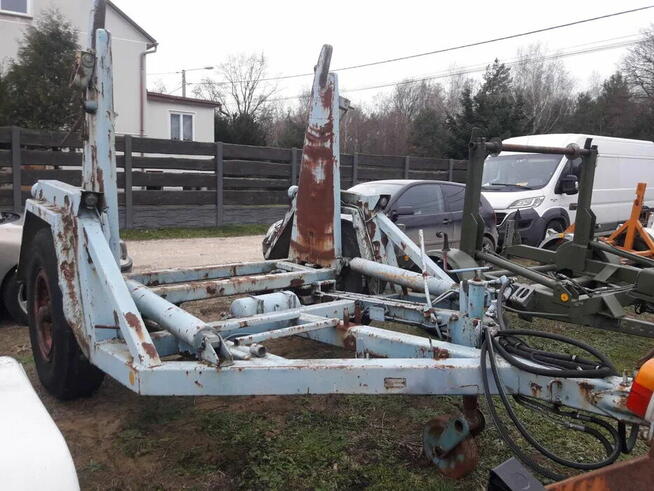 Przyczepa kablowa do kabli kablówka Mueller samozaładowcza