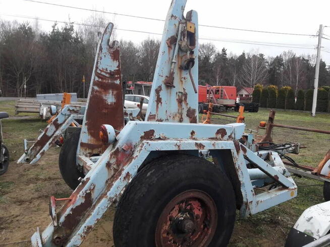 Przyczepa kablowa do kabli kablówka Mueller samozaładowcza