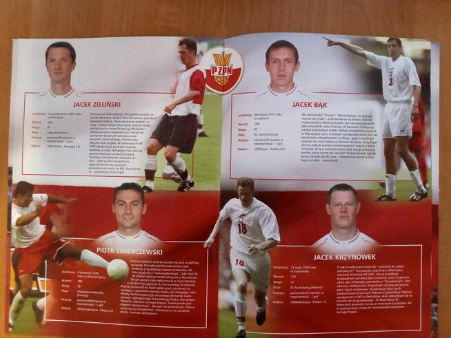 Album - Gwiazdy Polskiej Reprezentacji w piłce nożnej- 2002