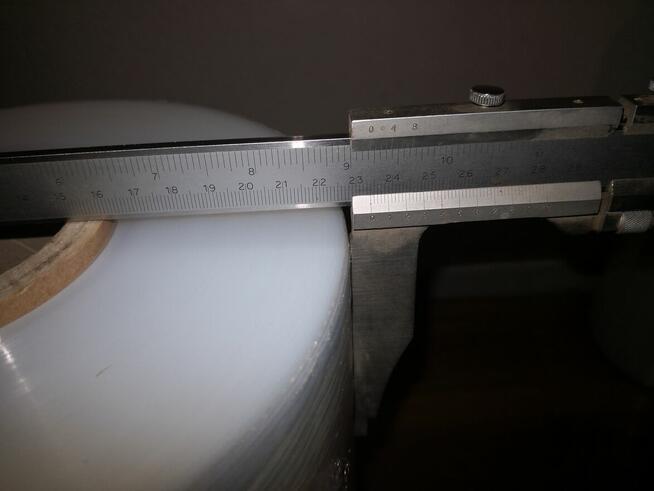 Stretch folia biała Duża