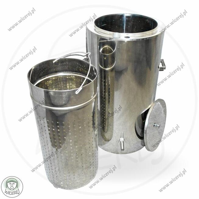 Duża Topiarka Parowa do Wosku 30L Nierdzewna Wytapiarka na P