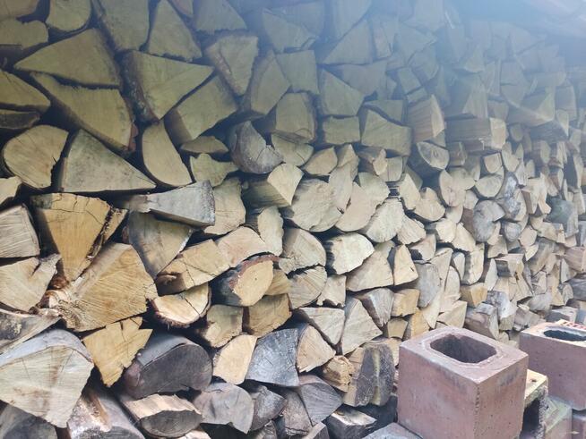 Drewno dąb/buk suche