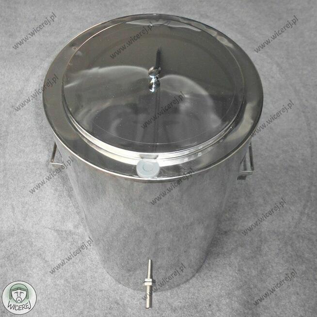 Duża Topiarka Parowa do Wosku 30L Nierdzewna Wytapiarka na P