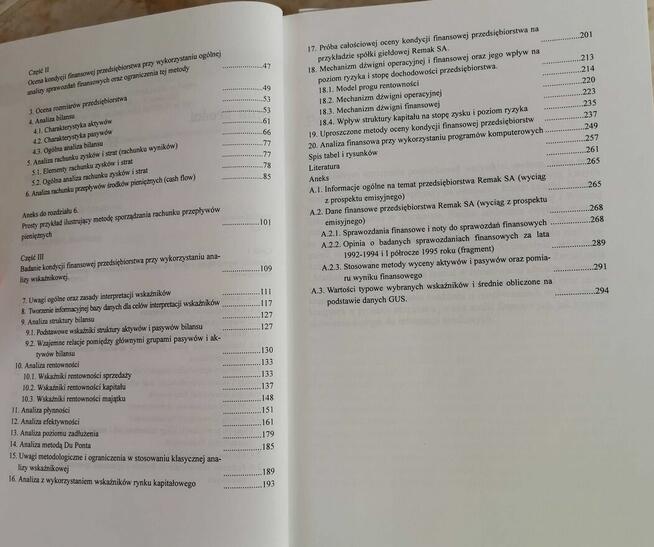 Praktyczna ocena kondycji finansowej przedsiębiorstwa Metody