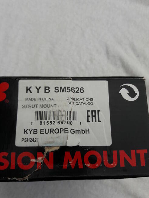 Mocowanie amortyzatora z łożyskiem, prawy przód Nissan Tiida