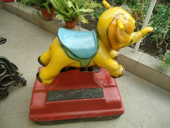 Oryginalny stary kolekcjonerski bujak elektryczny -Słoń -