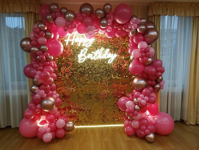 Balony z helem ścianki balonowe