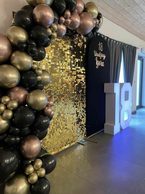 Balony z helem ścianki balonowe