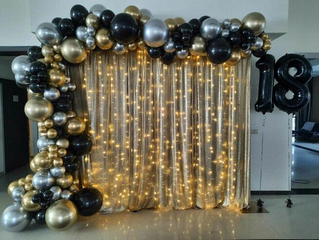 Balony z helem ścianki balonowe