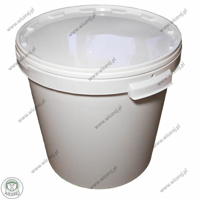 Pojemnik do Miodu 33L plastikowy wiadro do spożywki z pokryw