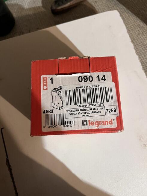 WYŁĄCZNIK RÓŻNICOWOPRĄDOWY P 304 4P 80A 30MA TYP F (HPI) SER