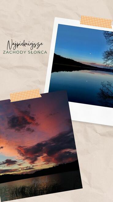 Całoroczny Drewniany Dom nad Jeziorem Głębokim na Kaszubach