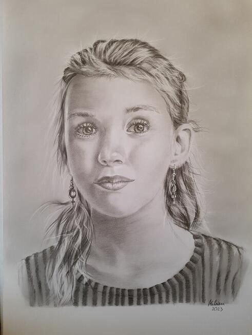 Portret w ołówku