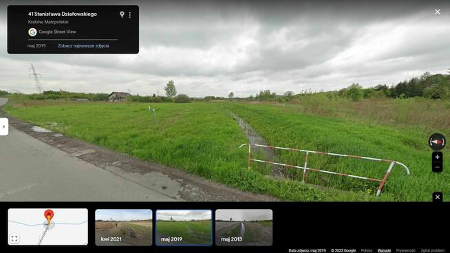 Działka budowlana / inwestycyjna Kraków ul. Działowskiego 41