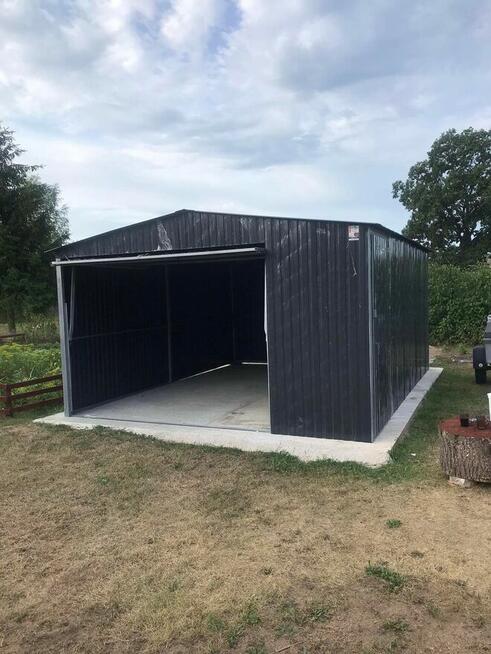 GARAŻE BLASZANE 4x5 ŁÓDZKIE