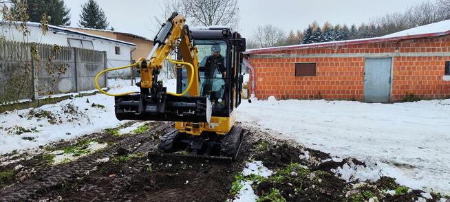Usługi minikoparką TechGarden, wykopy