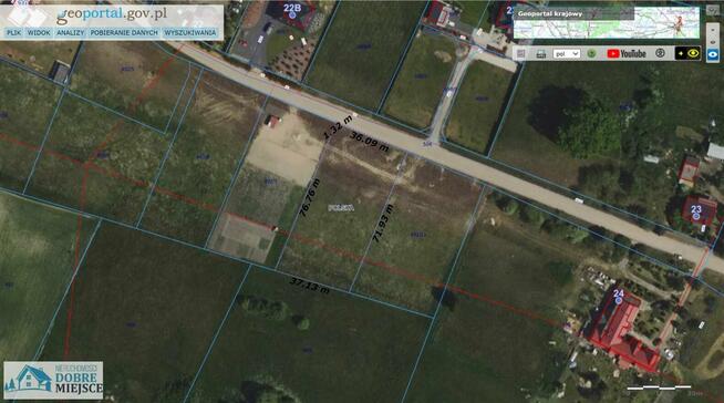 Działka budowlana Rzywno gm. Łabiszyn