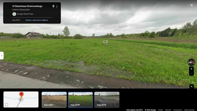 Działka budowlana / inwestycyjna Kraków ul. Działowskiego 41