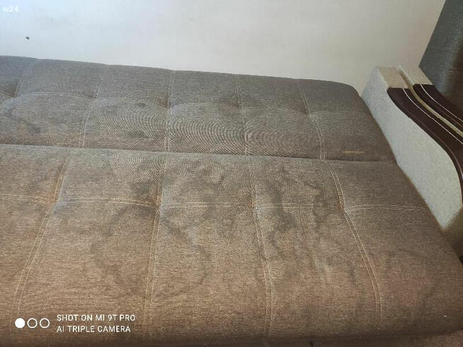 PRANIE NAROŻNIKÓW, KANAP