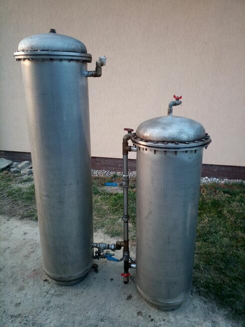 ZBIORNIKI ze stali kwasoodpornej, hydrofor, odżelaziacz