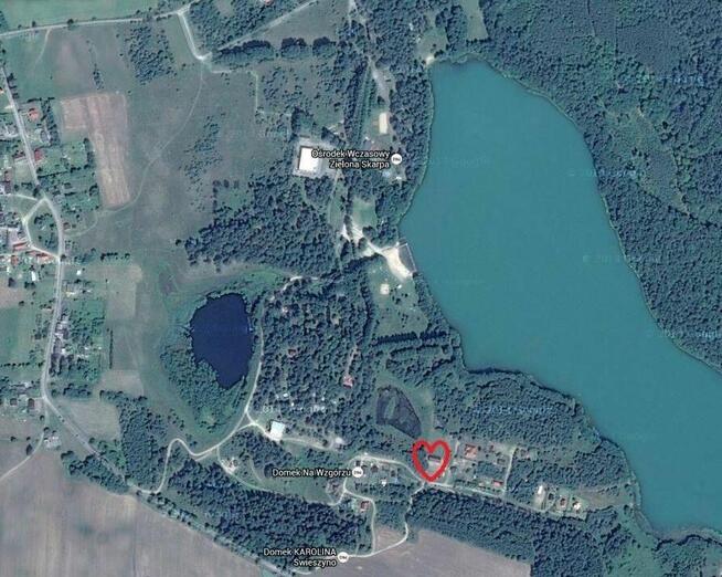 Całoroczny Drewniany Dom nad Jeziorem Głębokim na Kaszubach