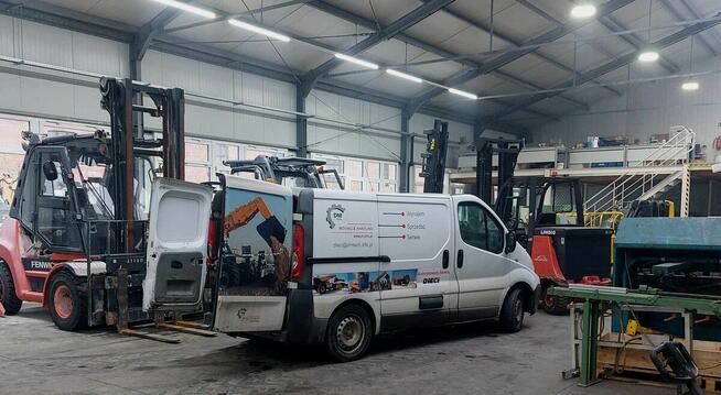 Serwis ładowarek teleskopowych i wózków widłowych