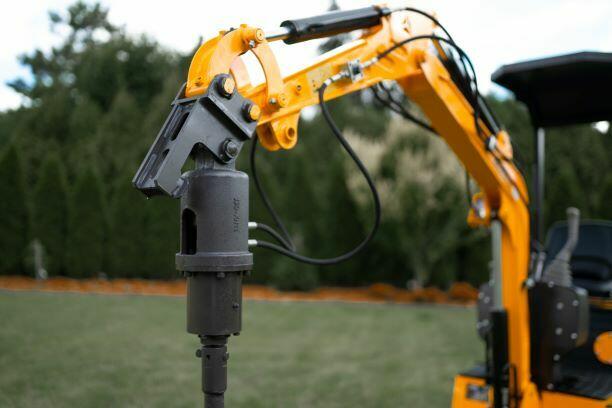 Nowa Minikoparka Berger Kraus BK800B + osprzęt wiertnica