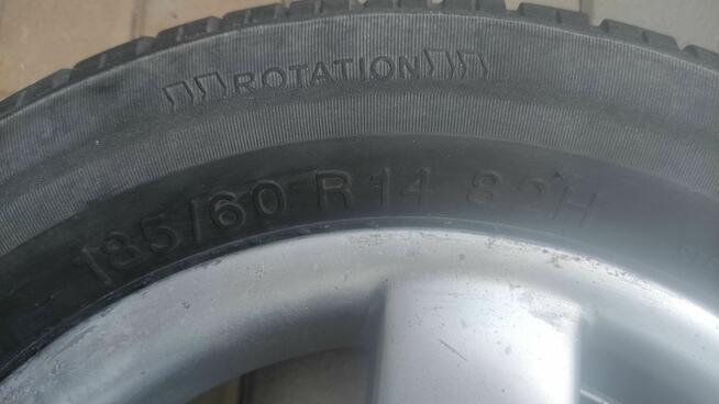 Sprzedam alufelgę z oponą 185/60/14