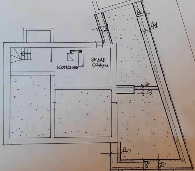 Dom dwurodzinny 192mkw, działka 538mkw w centrum Sierpca
