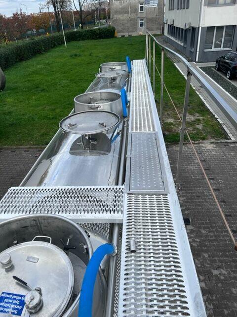 Cysterna spożywcza MAGYAR grzanie pompa