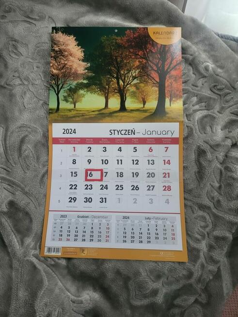 Kalendarz 2024 Miesięczny Kalpobis Wrocław