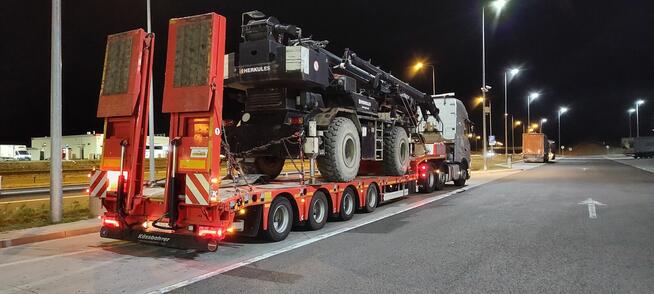 Transport Maszyn Rolniczych Budowlanych Niskopodwoziowy