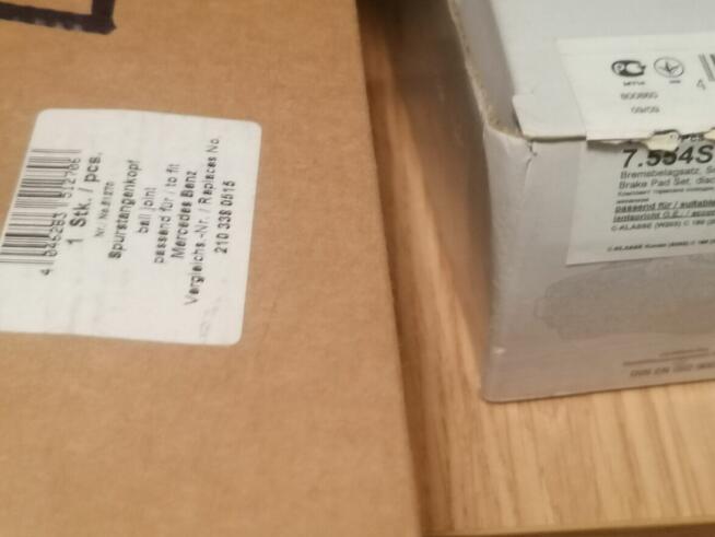 W210 nowe koncowki drazkow